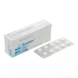 Zaditen (Ketotifen) Novartis 1mg, 30tab (INT)